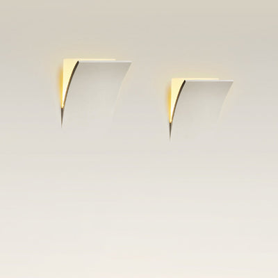 Aria Modern Recessed Plaster LED Wall Lamp - Neutral Decor