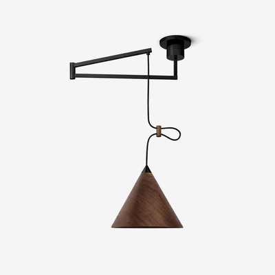 Sylaliella Wood Swing Pendant Lamp