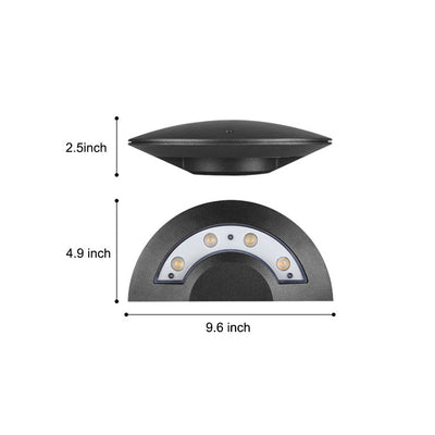 Farley Creative Elegance LED Aluminum Outdoor Wall Sconce