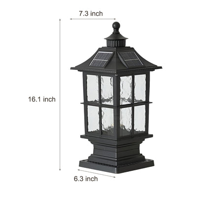 Blyth LED Modern Solar Aluminum Outdoor Post Caps Light