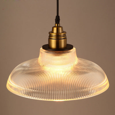 Arisha Industrial LED Pendant Light Clear/Amber Bedroom/Restaurant - Neutral Decor