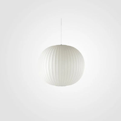 Ritta Pendant Light Bubble Mulberry Silk - Neutral Decor