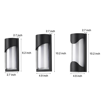 Linette Creative LED Modern Aluminum Outdoor Wall Lamp