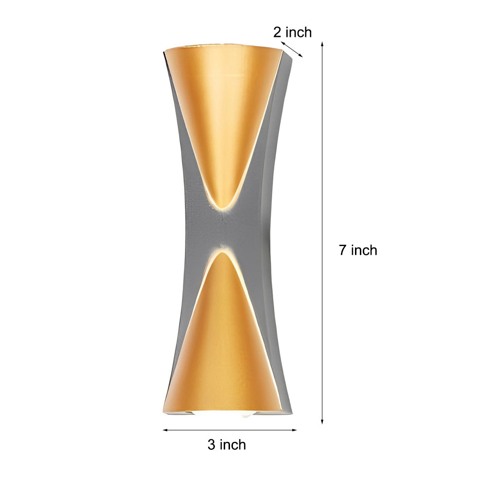 Salme Creative LED Modern Aluminum Outdoor Wall Lamp