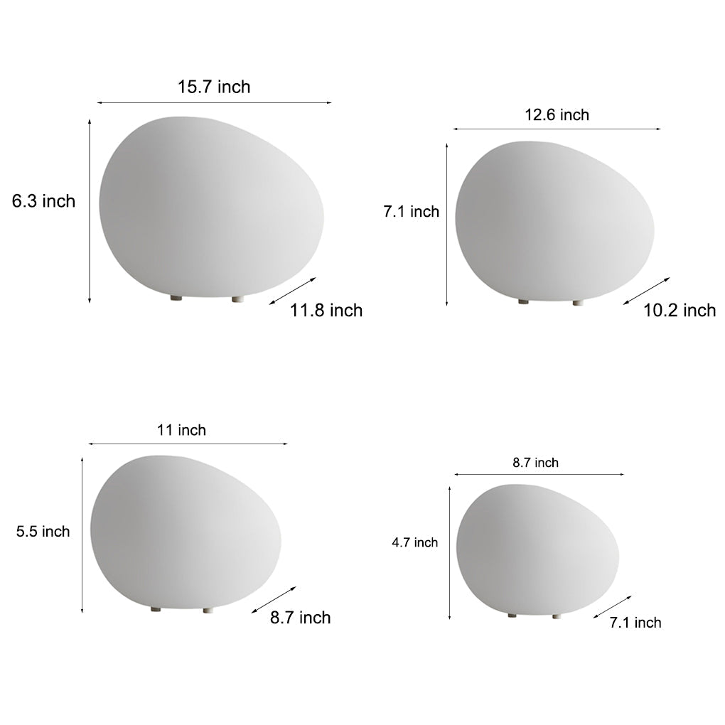 Nore Adjustable Cobblestone Plastic Outdoor Light