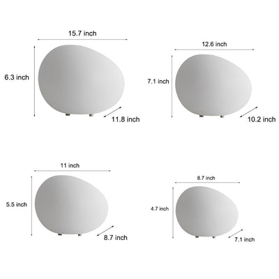 Nore Adjustable Cobblestone Plastic Outdoor Light
