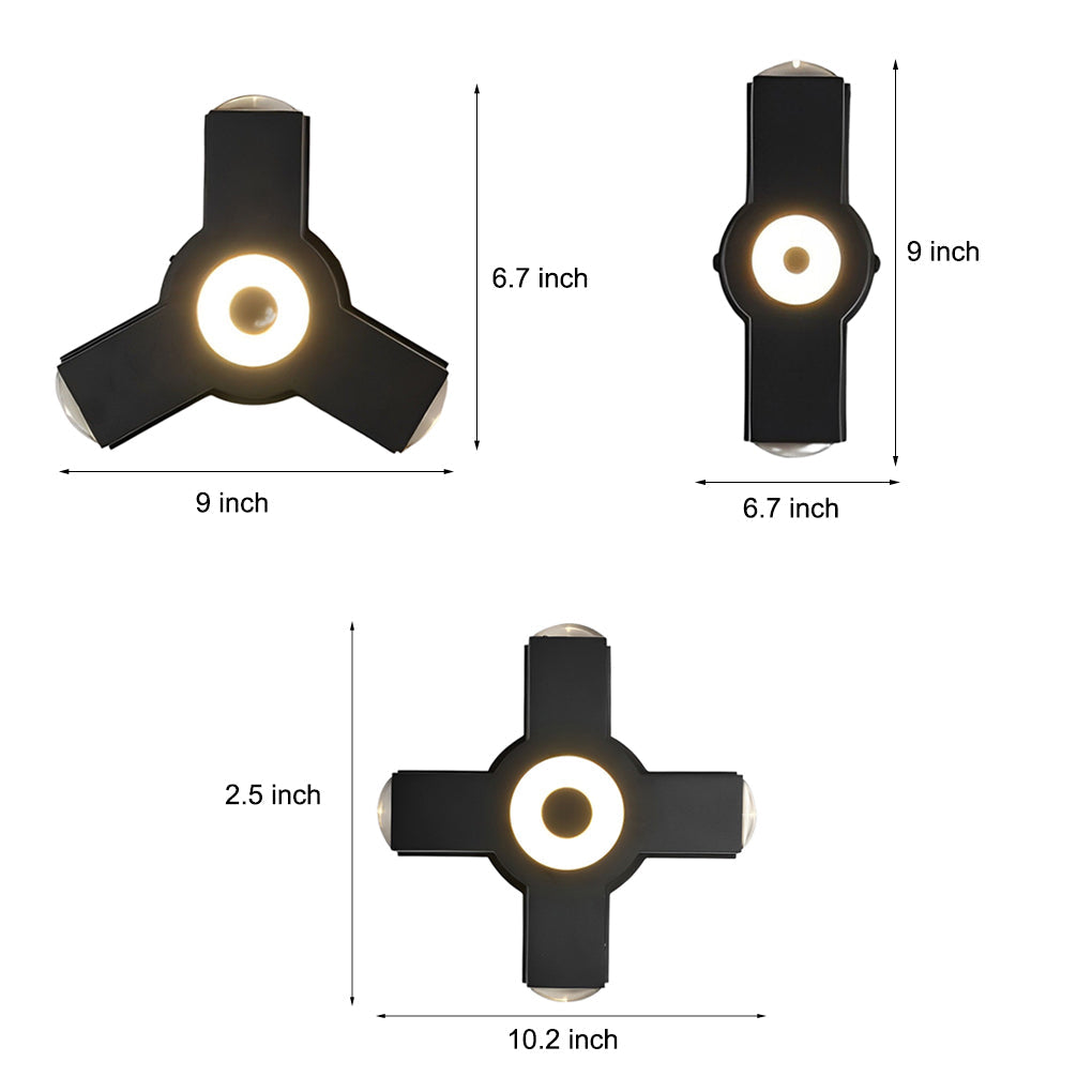 Jlia Creative LED Aluminum Outdoor Wall Washer Lights