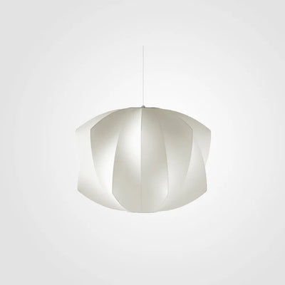 Ritta Pendant Light Bubble Mulberry Silk - Neutral Decor