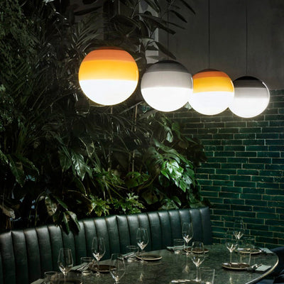 Valentina Colorful Glass Bubble Pendant Light - Neutral Decor