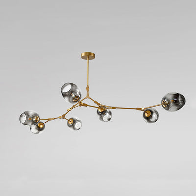 Valentina Nordic Modern Glass Pendant Light Bubble - Neutral Decor