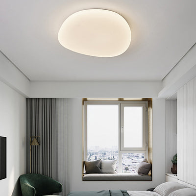 Arisha Modern Pebbles Shape Flush Mount Ceiling Light Bedroom - Neutral Decor