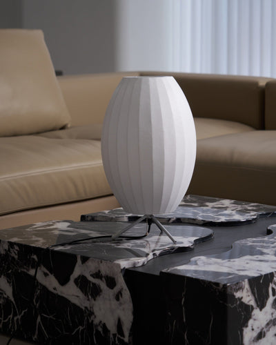 Rostix Steel Minimalist Table Lamp