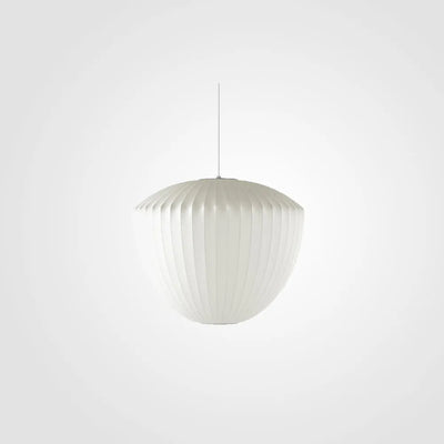 Ritta Pendant Light Bubble Mulberry Silk - Neutral Decor