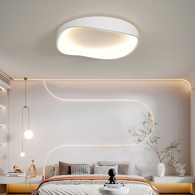 Arisha Modern Wave Flush Mount Ceiling Light Living Room - Neutral Decor