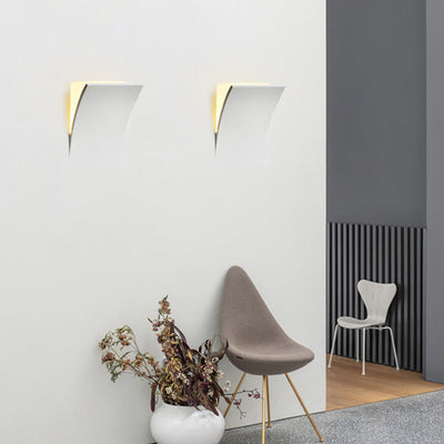 Aria Modern Recessed Plaster LED Wall Lamp - Neutral Decor
