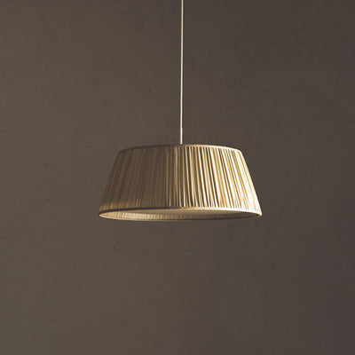 Ritta Pleated Pendant Light Wabi Sabi, /Fabric, Living Room - Neutral Decor
