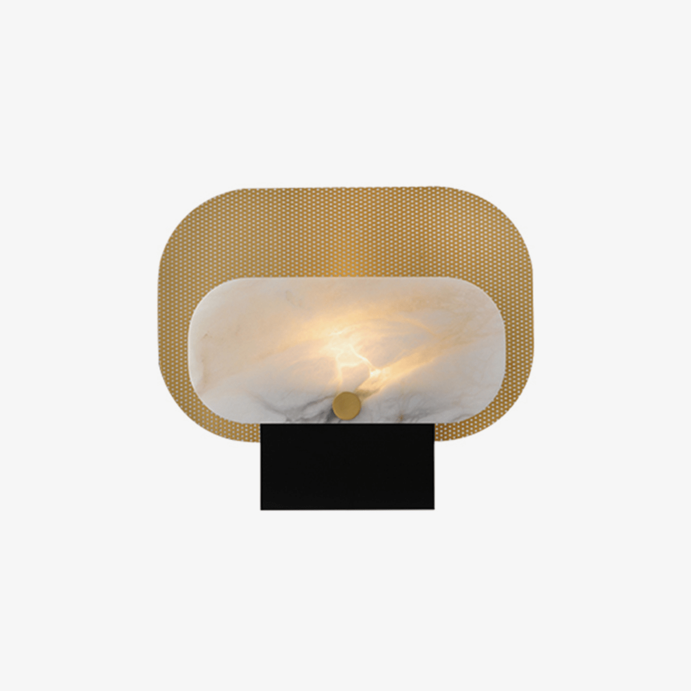 Mosaic Elegance Alabaster Table Lamp