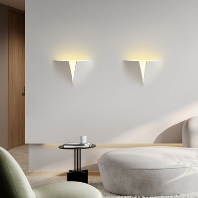 Aria Modern Recessed Plaster LED Wall Lamp - Neutral Decor