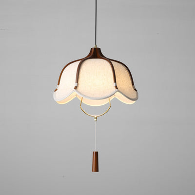 Serisia Pendant Lamp Lantern Modern Fabric