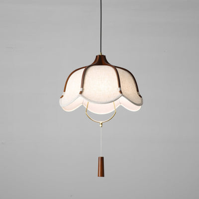 Serisia Pendant Lamp Lantern Modern Fabric