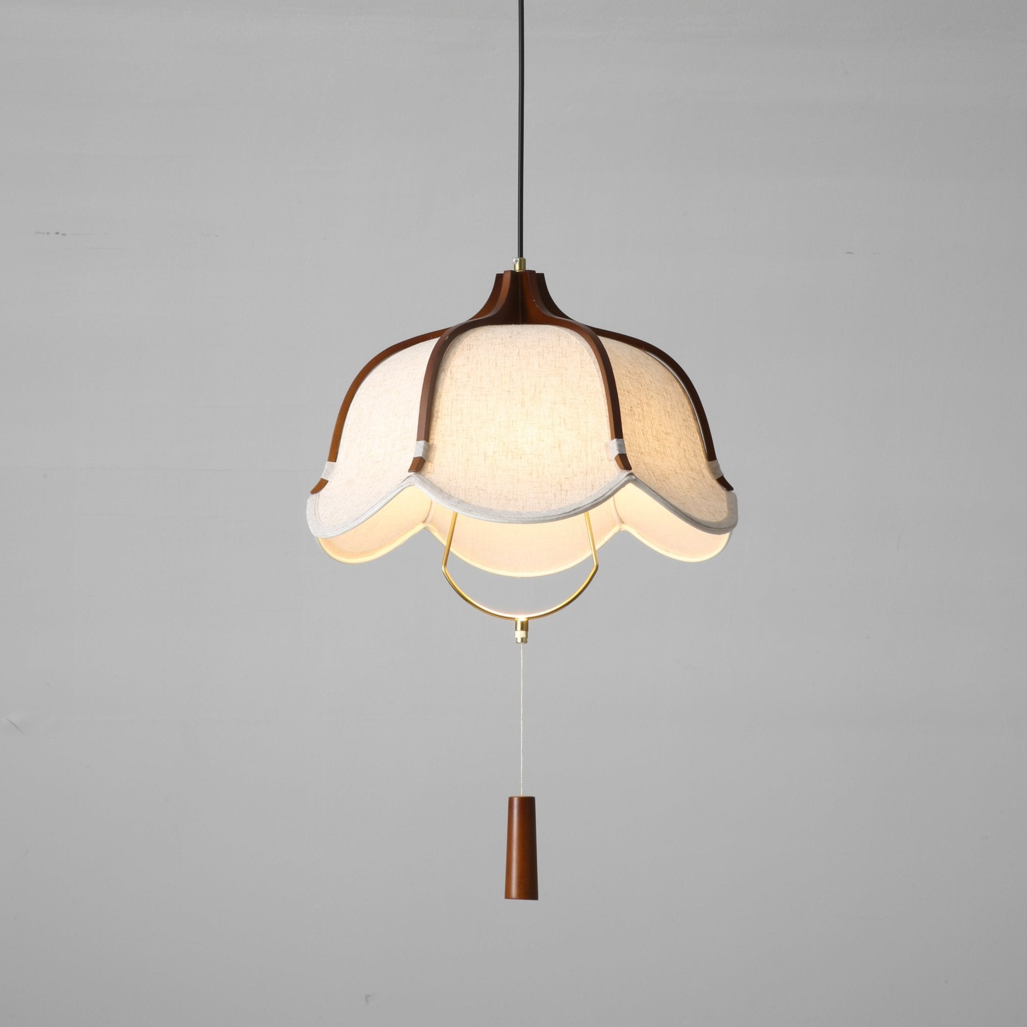 Serisia Pendant Lamp Lantern Modern Fabric