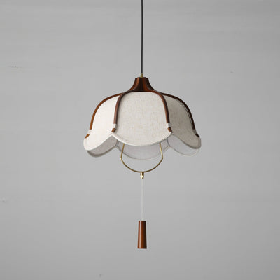 Serisia Pendant Lamp Lantern Modern Fabric