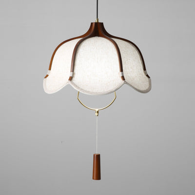 Serisia Pendant Lamp Lantern Modern Fabric