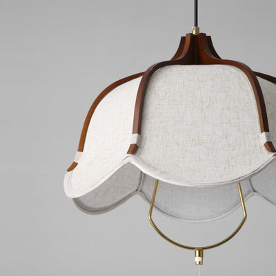 Serisia Pendant Lamp Lantern Modern Fabric