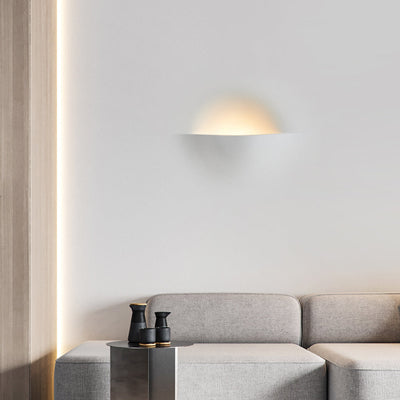 Aria Modern Recessed Plaster LED Wall Lamp - Neutral Decor