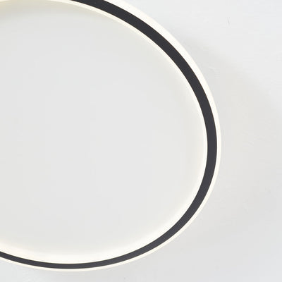 Arisha Flush Mount Ceiling Light Modern LED Round Hollow - Neutral Decor