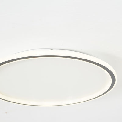 Arisha Flush Mount Ceiling Light Modern LED Round Hollow - Neutral Decor