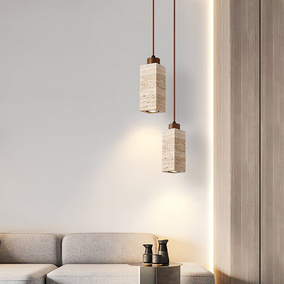 Avloris Travertine Pendant Light