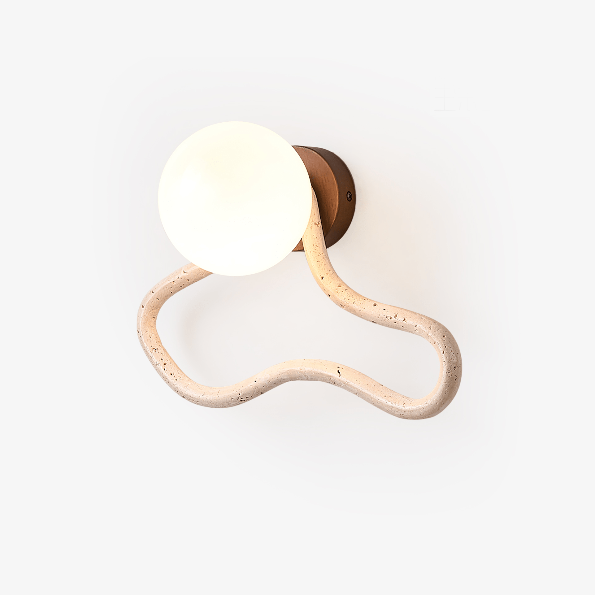 Meldox Travertine Wall Sconce