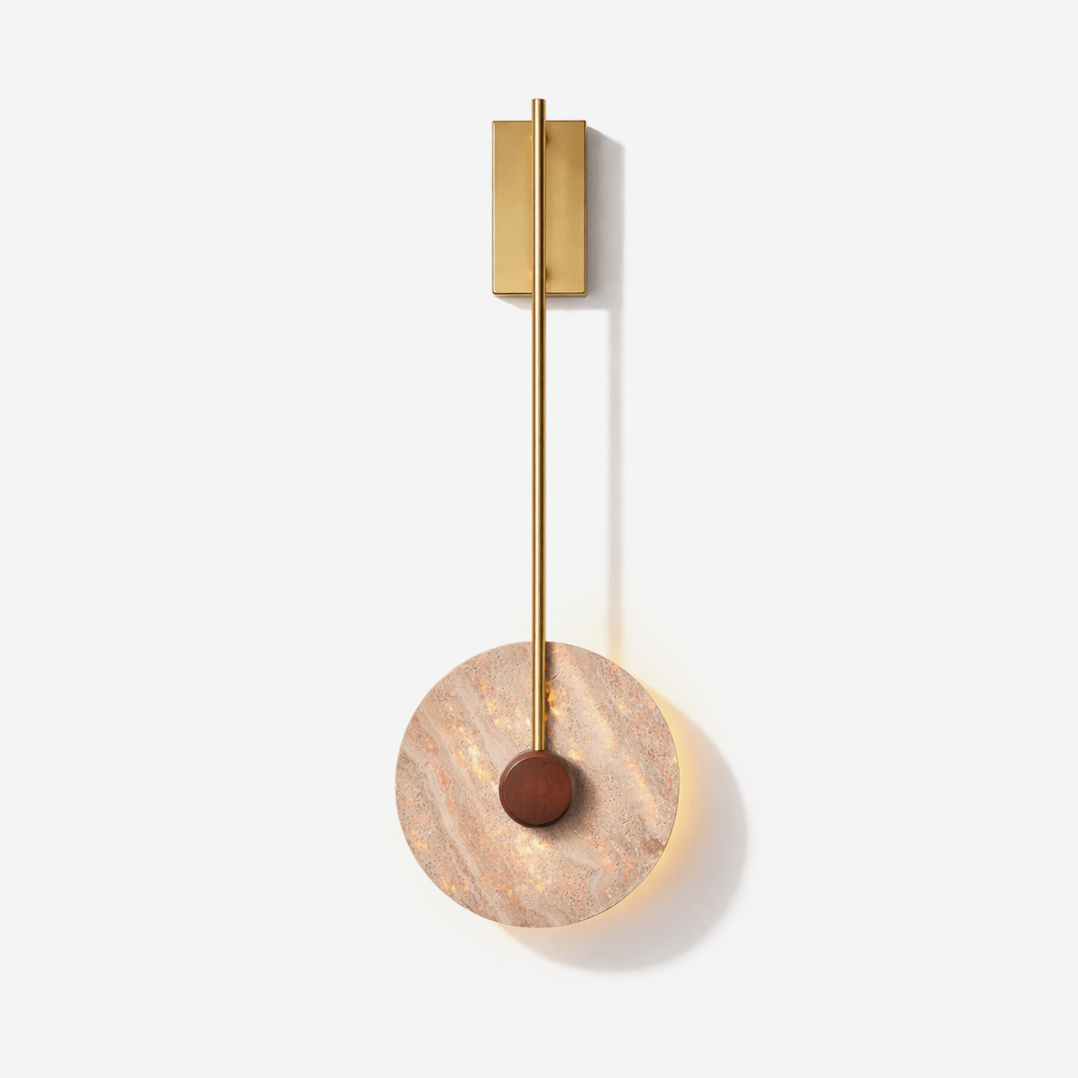 Solven Travertine Wall Lamp