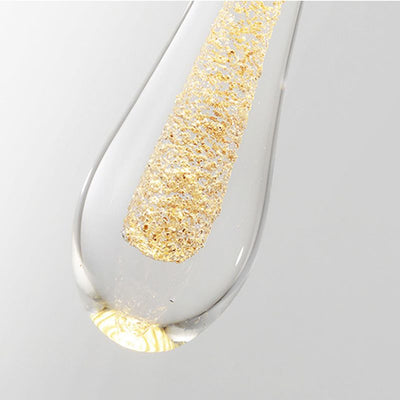 Valentina Teardrop Pendant Light Crystal Bedroom - Neutral Decor