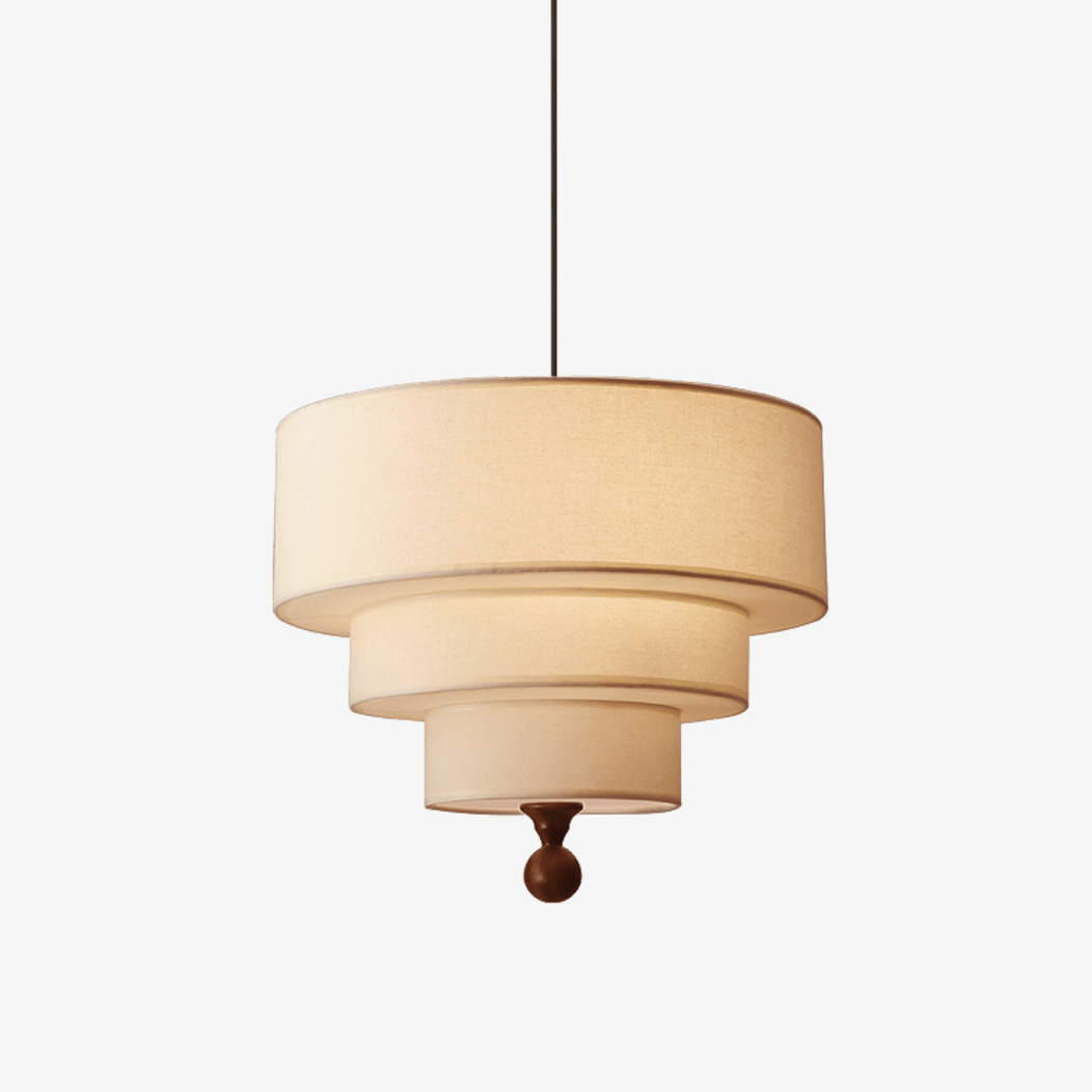 Calderin Tiered Fabric Pendant Light