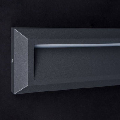 Ray Modern Rectangular Waterproof Outdoor Deck Step Light - Neutral Decor