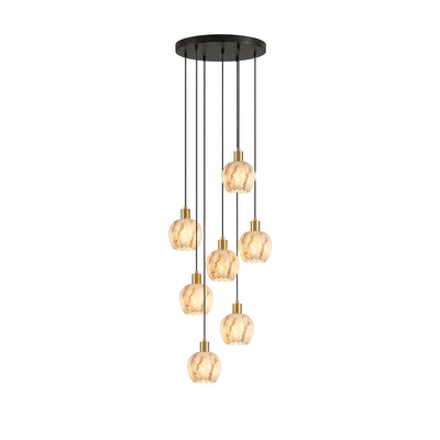 Albuenne Mian Alabaster Pendant Lamp