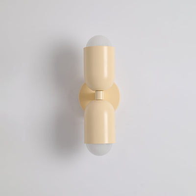 Valentina Modern Art Decoration Double-Headed Colorful Wall Lamp - Neutral Decor