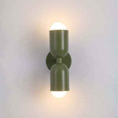 Valentina Modern Art Decoration Double-Headed Colorful Wall Lamp - Neutral Decor