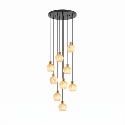 Albuenne Mian Alabaster Pendant Lamp