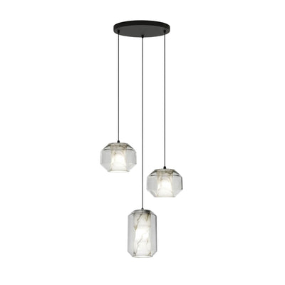 Edenborne Alabaster Glass Cylinder Pendant Light