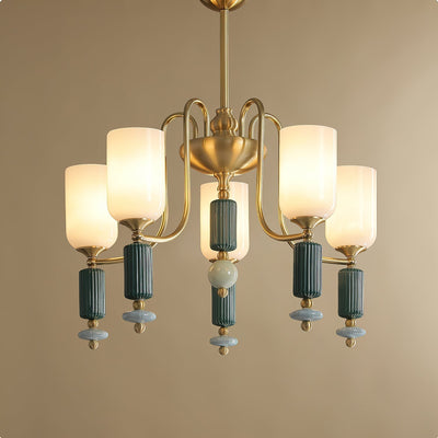 Xorn Ceramic Chandelier