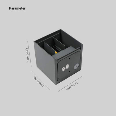 Ray Modern Adjustable Square Outdoor Wall Lamp LED - Neutral Decor