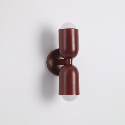 Valentina Modern Art Decoration Double-Headed Colorful Wall Lamp - Neutral Decor