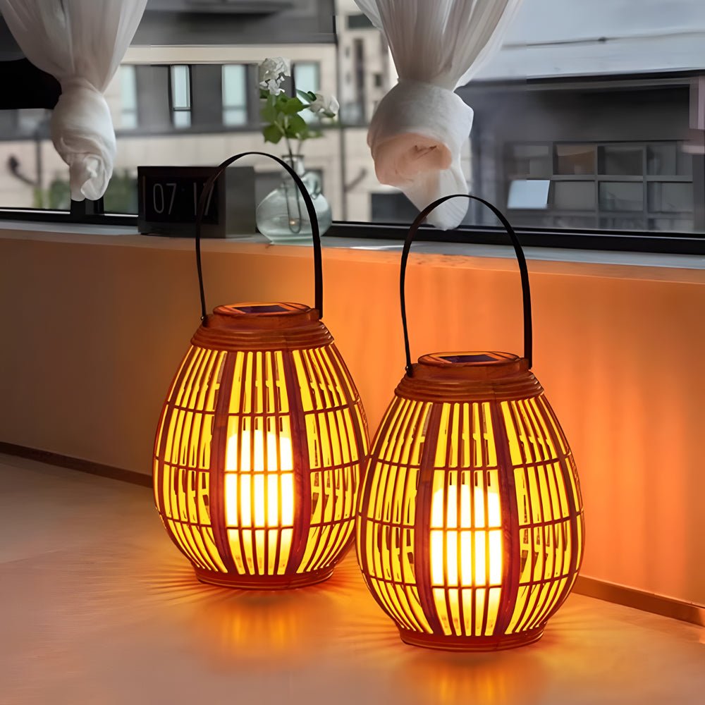 Aiee Portable Candle Solar ABS Outdoor Lanterns