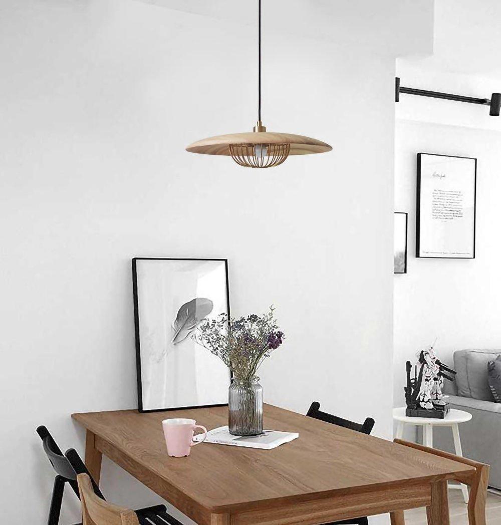 Rinoira Wood Retro Vintage Pendant Lamp