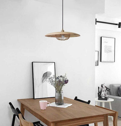 Rinoira Wood Retro Vintage Pendant Lamp