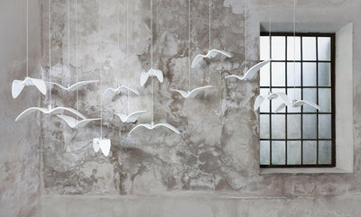 Ivoren Pendant Lamp Bird Wings for Living Room