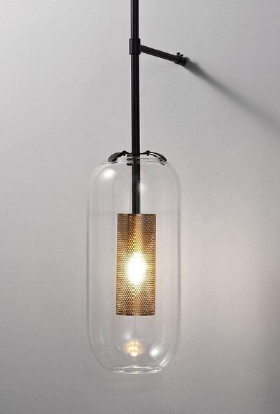 Dae Modern Minimalist Glass Wall Lamp